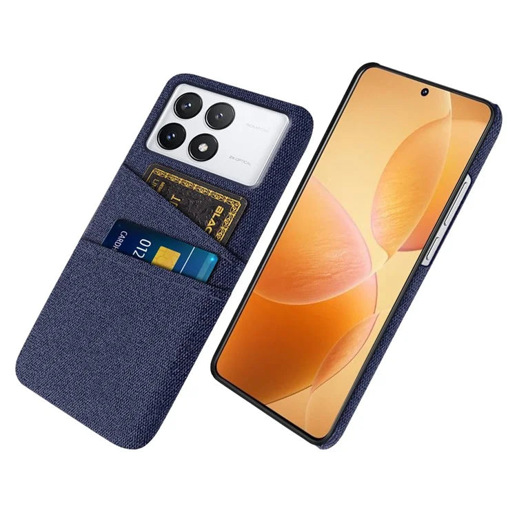 For Xiaomi Redmi K70E 5G / Poco X6 Pro 5G Dual Card Slots Phone Case Protective PC Cover