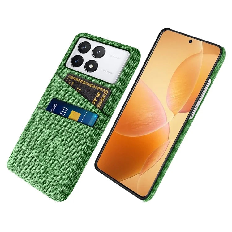 For Xiaomi Redmi K70E 5G / Poco X6 Pro 5G Dual Card Slots Phone Case Protective PC Cover