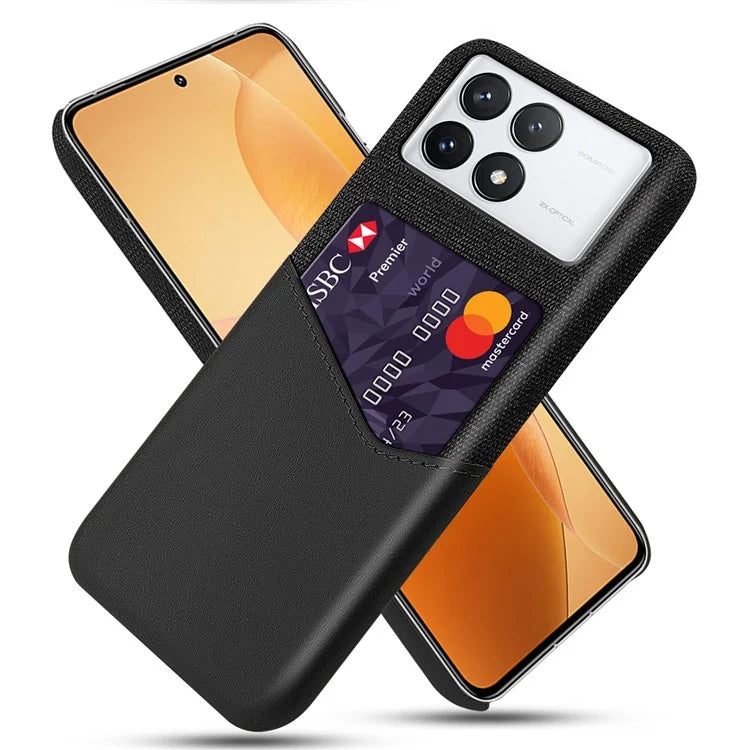 For Xiaomi Redmi K70 5G / K70 Pro 5G Case Cloth Texture Phone Cover with Card Slot