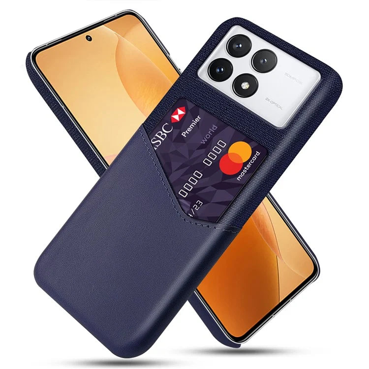For Xiaomi Redmi K70 5G / K70 Pro 5G Case Cloth Texture Phone Cover with Card Slot