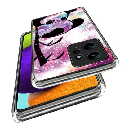 For Xiaomi Redmi Note 12 4G Case Soft TPU IMD Pattern Printing Phone Shell