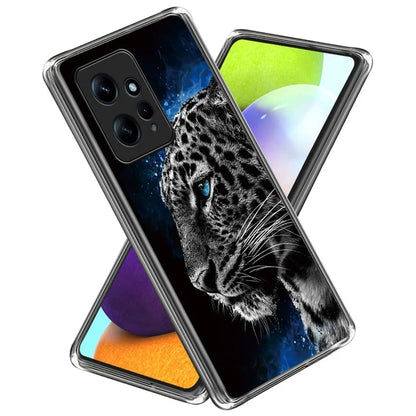 For Xiaomi Redmi Note 12 4G Case Soft TPU IMD Pattern Printing Phone Shell