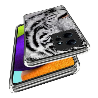 For Xiaomi Redmi Note 12 4G Case Soft TPU IMD Pattern Printing Phone Shell Head