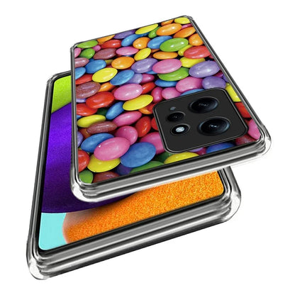 For Xiaomi Redmi Note 12 4G Case Soft TPU IMD Pattern Printing Phone Shell