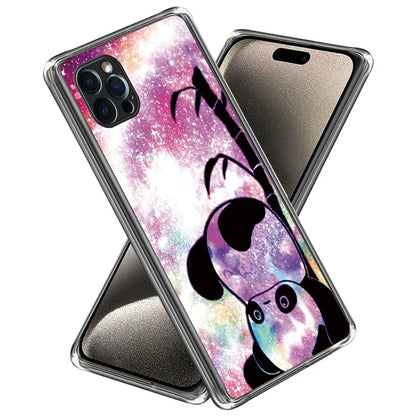 For iPhone 15 Pro Max Case Ultra Thin TPU Phone Shell with Pattern Printing
