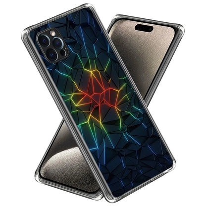 For iPhone 15 Pro Max Case Ultra Thin TPU Phone Shell with Pattern Printing