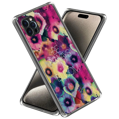 For iPhone 15 Pro Max Case Ultra Thin TPU Phone Shell with Pattern Printing