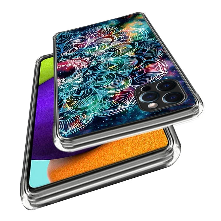 For iPhone 15 Pro Max Case Ultra Thin TPU Phone Shell with Pattern Printing