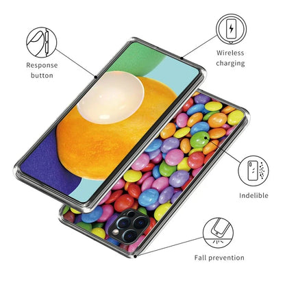 For iPhone 15 Pro Cell Phone Case Slim-Fit TPU Back Shell with Pattern Printing