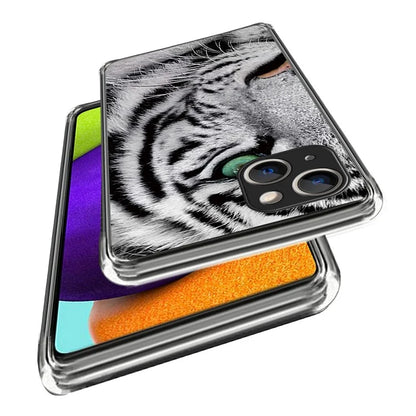 For iPhone 15 Case Drop-proof TPU Pattern Printing Phone Guard Cover Head