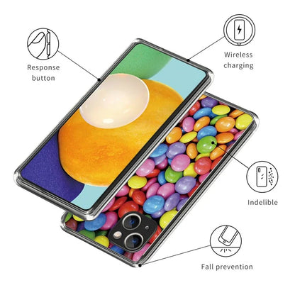 For iPhone 15 Plus TPU Case Anti-scratch Pattern Printing Phone Back Protector