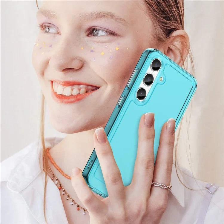 Candy Series for Samsung Galaxy S24 Case Shockproof Soft TPU Phone Back Cover