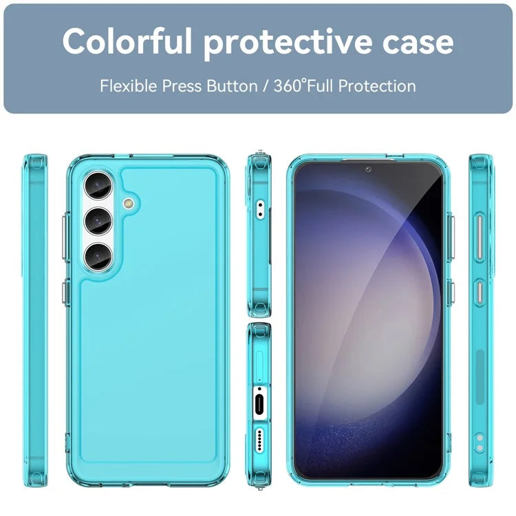 Candy Series for Samsung Galaxy S24 Case Shockproof Soft TPU Phone Back Cover