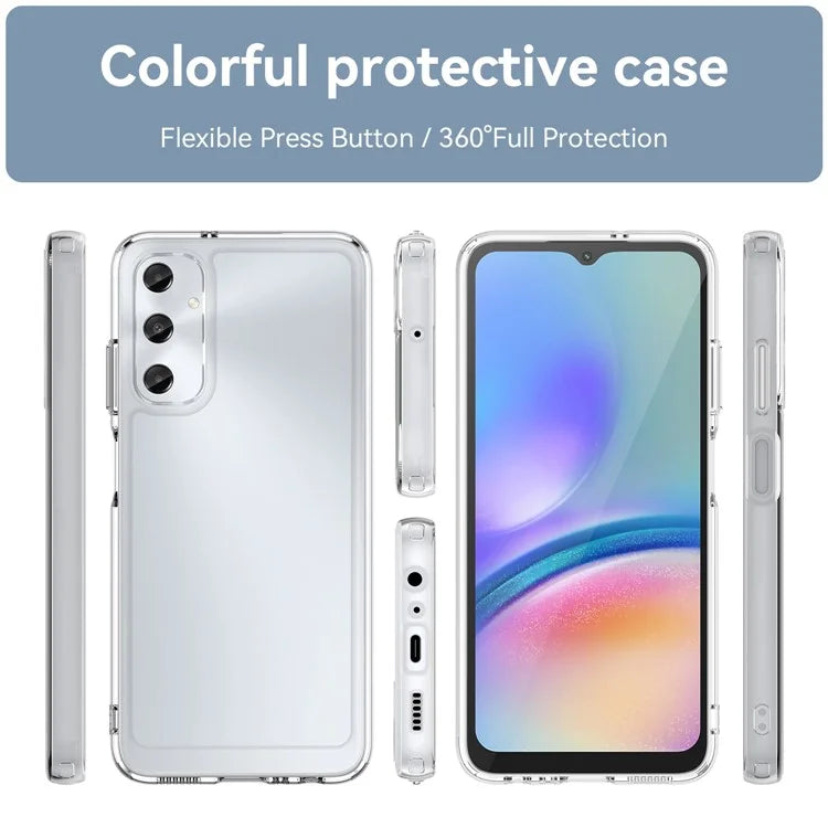 For Samsung Galaxy A05s 4G Candy Series TPU Case Anti-scratch Protective Phone Cover
