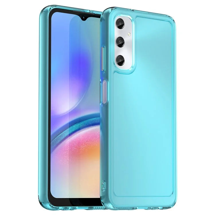 For Samsung Galaxy A05s 4G Candy Series TPU Case Anti-scratch Protective Phone Cover Blue
