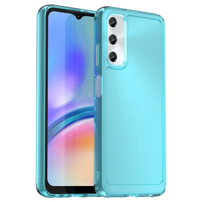 For Samsung Galaxy A05s 4G Candy Series TPU Case Anti-scratch Protective Phone Cover Blue