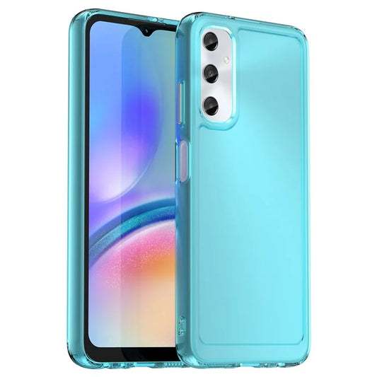 For Samsung Galaxy A05s 4G Candy Series TPU Case Anti-scratch Protective Phone Cover Blue