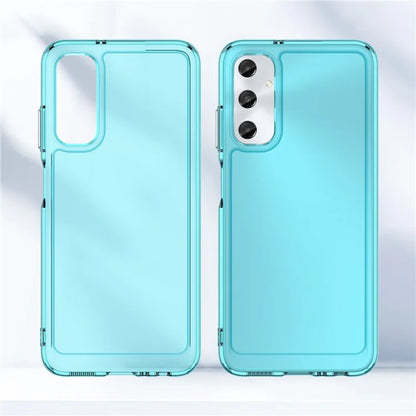 For Samsung Galaxy A05s 4G Candy Series TPU Case Anti-scratch Protective Phone Cover Blue