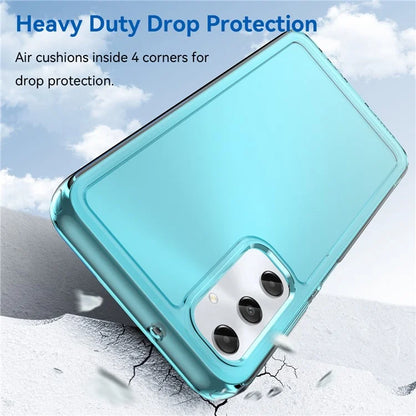 For Samsung Galaxy A05s 4G Candy Series TPU Case Anti-scratch Protective Phone Cover Blue