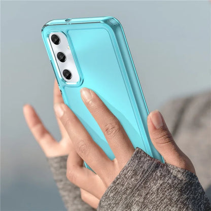 For Samsung Galaxy A05s 4G Candy Series TPU Case Anti-scratch Protective Phone Cover Blue