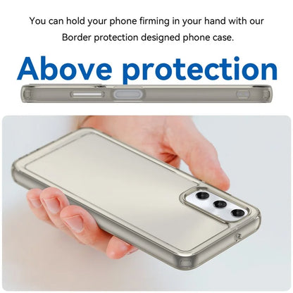 For Samsung Galaxy A05s 4G Candy Series TPU Case Anti-scratch Protective Phone Cover Grey
