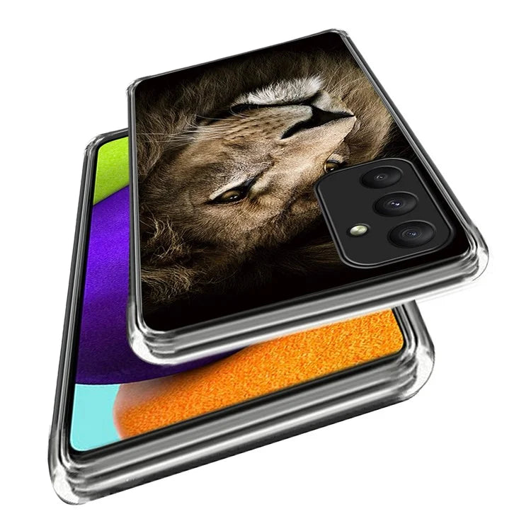 For Samsung Galaxy A35 5G TPU Case Pattern Printed Slim Phone Cover