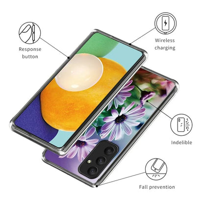 For Samsung Galaxy A35 5G TPU Case Pattern Printed Slim Phone Cover