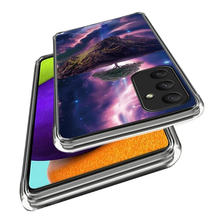 For Samsung Galaxy A55 5G TPU Phone Case Pattern Slim Design