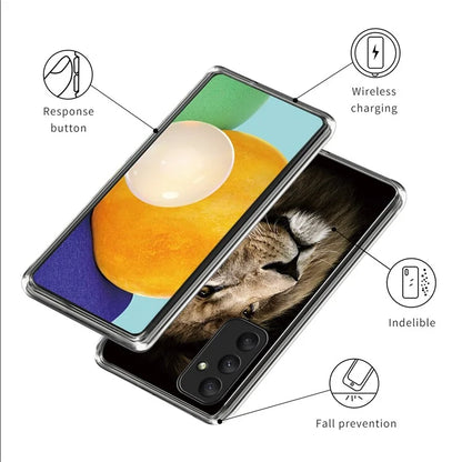 For Samsung Galaxy A55 5G TPU Phone Case Pattern Slim Design