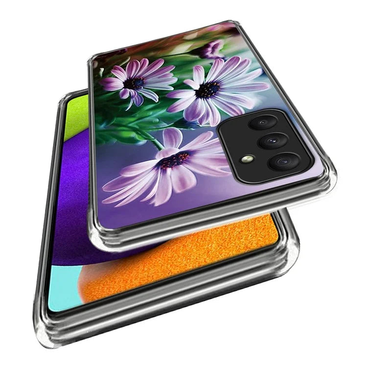 For Samsung Galaxy A55 5G TPU Phone Case Pattern Slim Design
