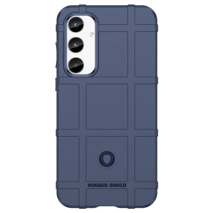 For Samsung Galaxy A35 5G TPU Phone Case Shockproof Cell Phone Cover with Square Grid Texture