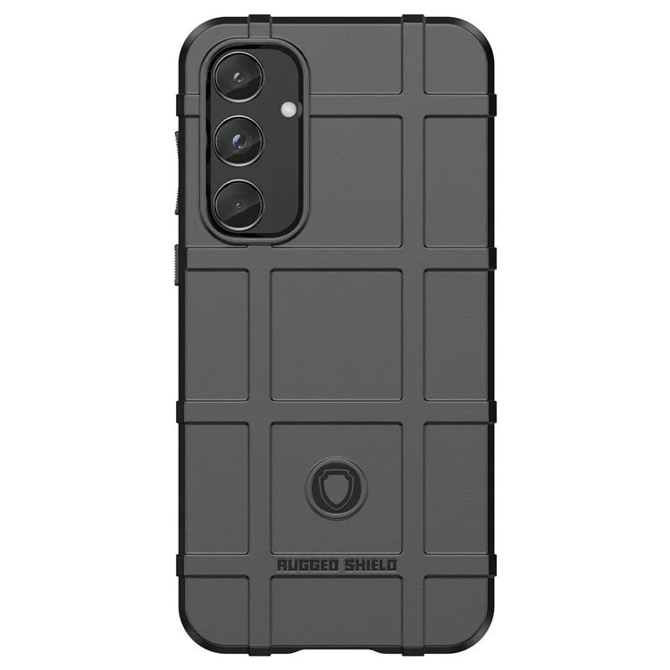 For Samsung Galaxy A55 5G Case Anti-Scratch Square Grid TPU Shell Phone Cover