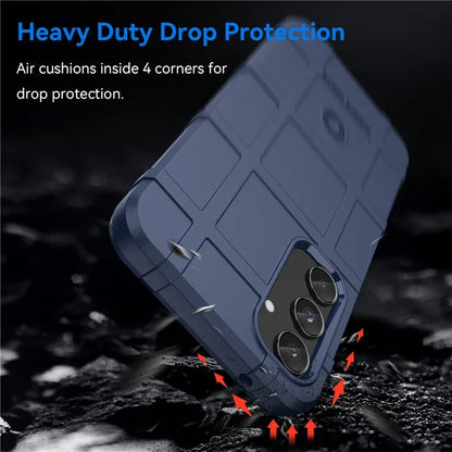 For Samsung Galaxy A55 5G Case Anti-Scratch Square Grid TPU Shell Phone Cover