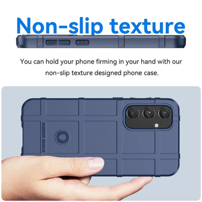 For Samsung Galaxy A55 5G Case Anti-Scratch Square Grid TPU Shell Phone Cover