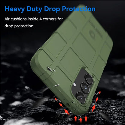For Samsung Galaxy A55 5G Case Anti-Scratch Square Grid TPU Shell Phone Cover