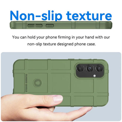 For Samsung Galaxy A55 5G Case Anti-Scratch Square Grid TPU Shell Phone Cover