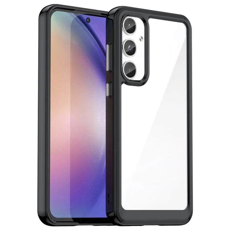 For Samsung Galaxy A55 5G Clear Back Phone Case Shockproof, Drop Proof