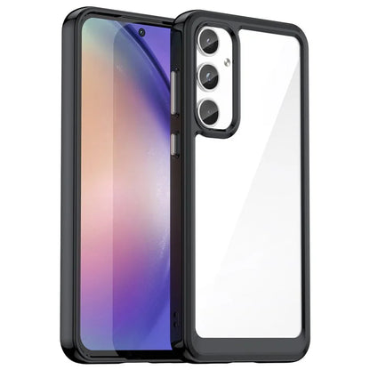 For Samsung Galaxy A55 5G Clear Back Phone Case Shockproof, Drop Proof