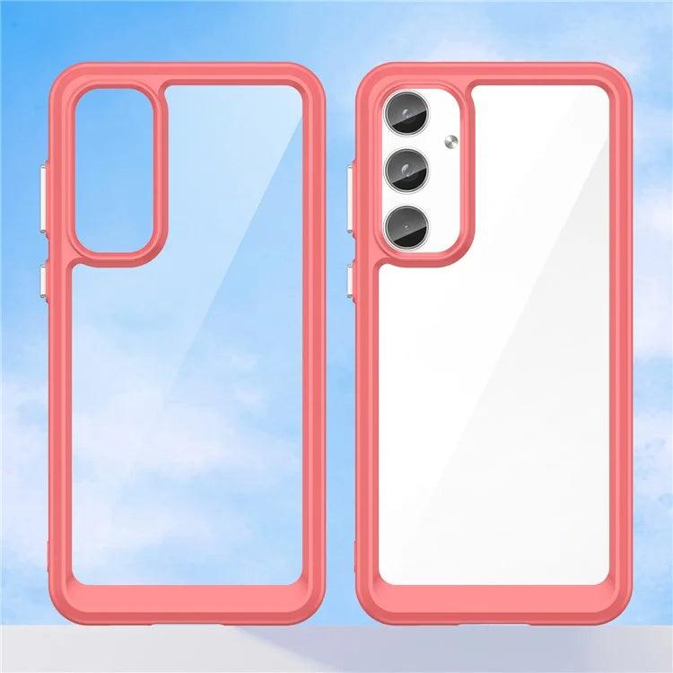 For Samsung Galaxy A55 5G Clear Back Phone Case Shockproof, Drop Proof