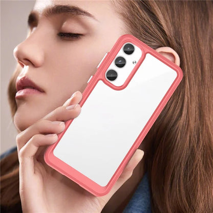 For Samsung Galaxy A55 5G Clear Back Phone Case Shockproof, Drop Proof