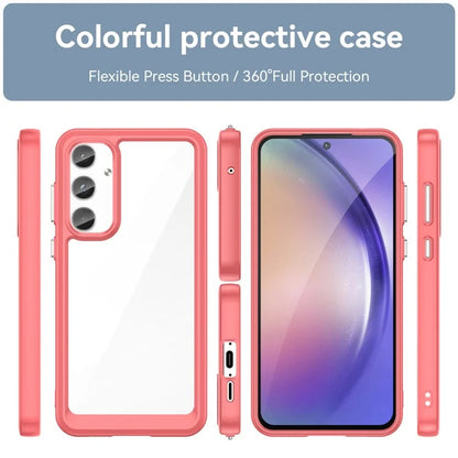 For Samsung Galaxy A55 5G Clear Back Phone Case Shockproof, Drop Proof