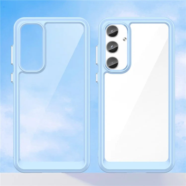 For Samsung Galaxy A55 5G Clear Back Phone Case Shockproof, Drop Proof