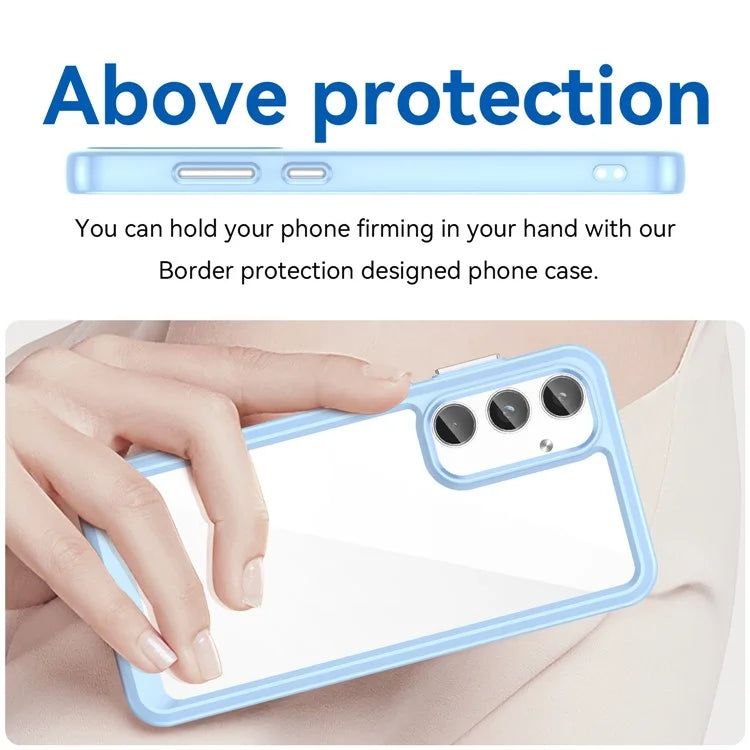 For Samsung Galaxy A55 5G Clear Back Phone Case Shockproof, Drop Proof
