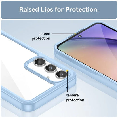 For Samsung Galaxy A55 5G Clear Back Phone Case Shockproof, Drop Proof