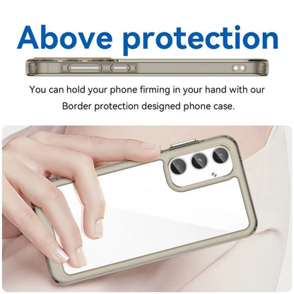 For Samsung Galaxy A55 5G Clear Back Phone Case Shockproof, Drop Proof