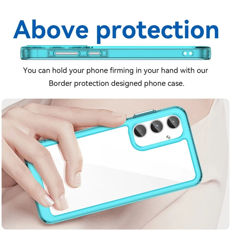 For Samsung Galaxy A55 5G Clear Back Phone Case Shockproof, Drop Proof