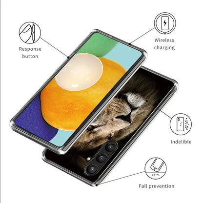 For Samsung Galaxy S24+ TPU Protective Case Art Pattern Printing Phone Cover