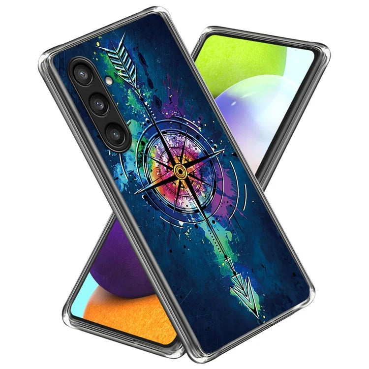 For Samsung Galaxy S24+ TPU Protective Case Art Pattern Printing Phone Cover
