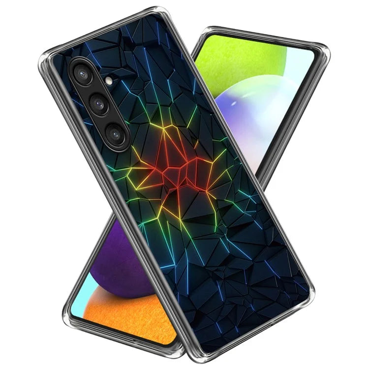 For Samsung Galaxy S24+ TPU Protective Case Art Pattern Printing Phone Cover