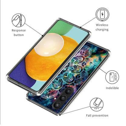 For Samsung Galaxy S24+ TPU Protective Case Art Pattern Printing Phone Cover